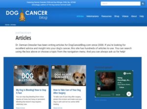 Dog Cancer Blog