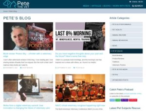 Pete the Vet Blog