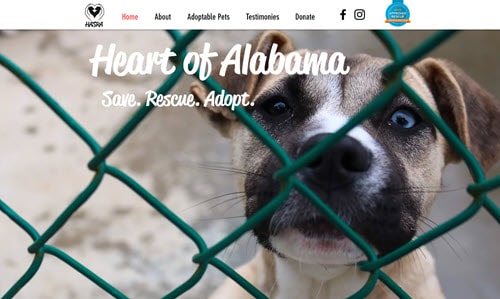 Heart of Alabama: Save, Rescue, Adopt (HASRA)