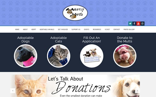 Mostly Mutts Animal Rescue and Adoption