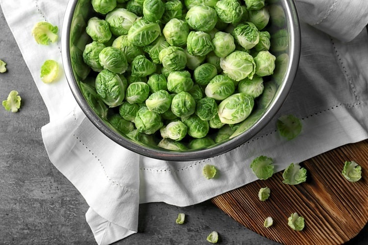 Bowl of Brussel sprouts