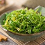 Bowl of seaweed salad